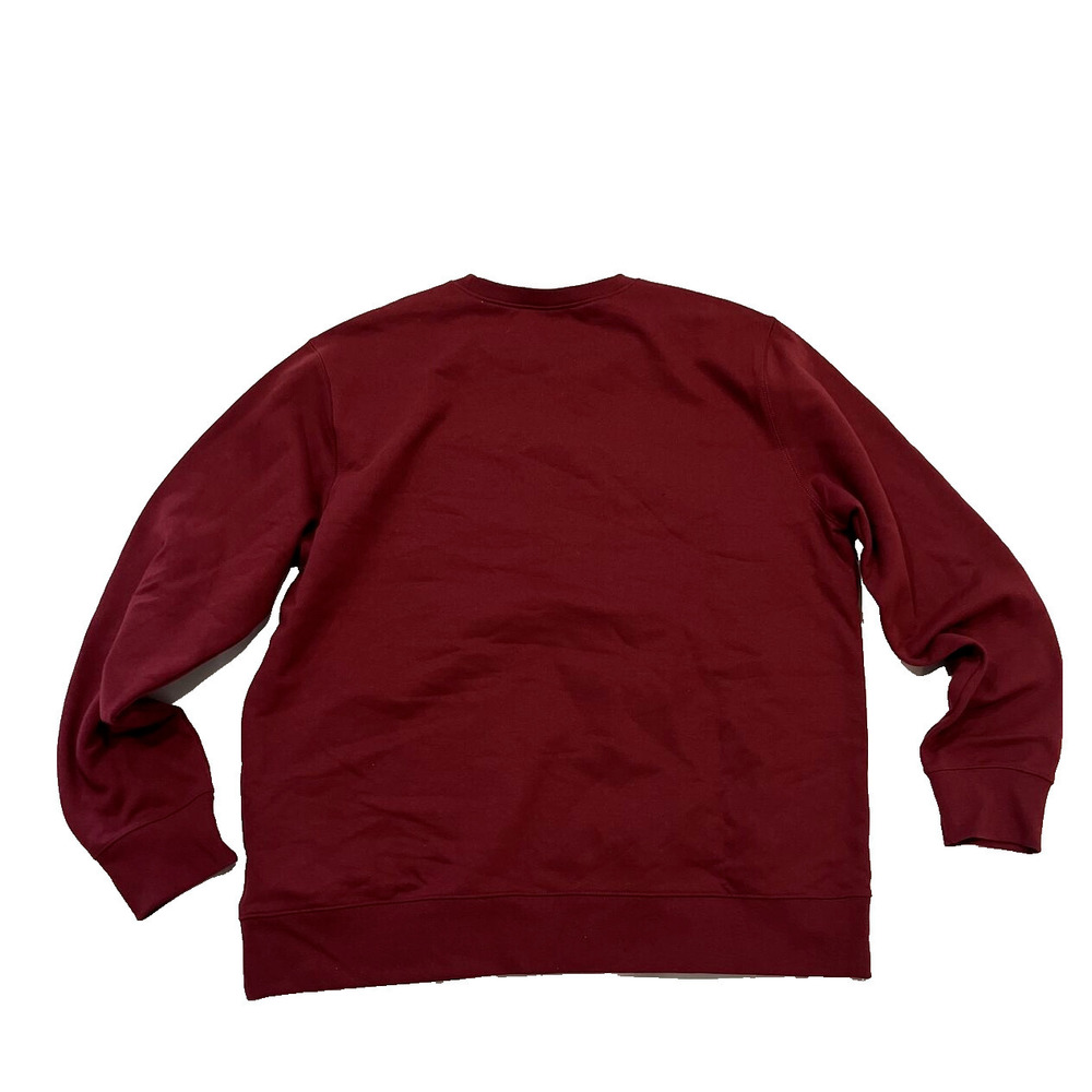 The North Face Heritage 2.0 Crewneck Sweatshirt Extra Extra Large XXL Burgundy - Picture 5 of 5